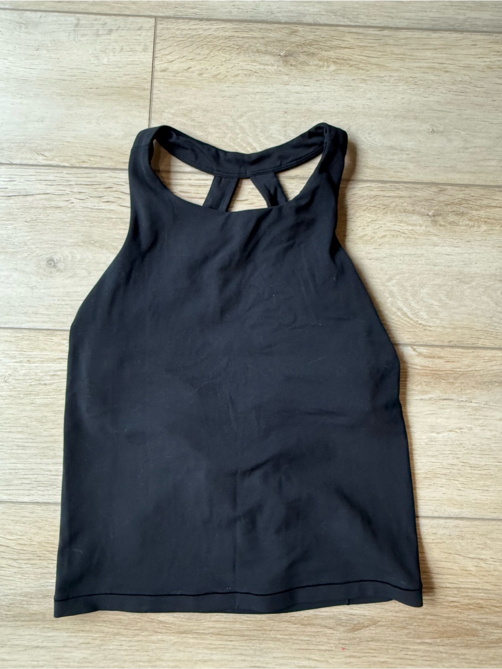 Athleta Black High-Neck Performance Tank